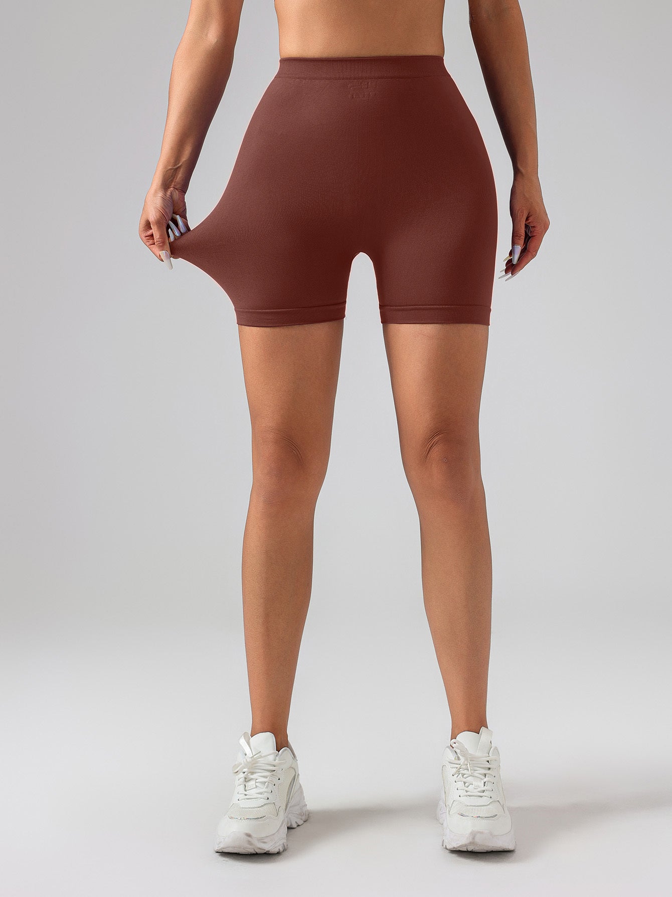 3 Pack Gym V-shaped Sports Shorts Seamless Shorts