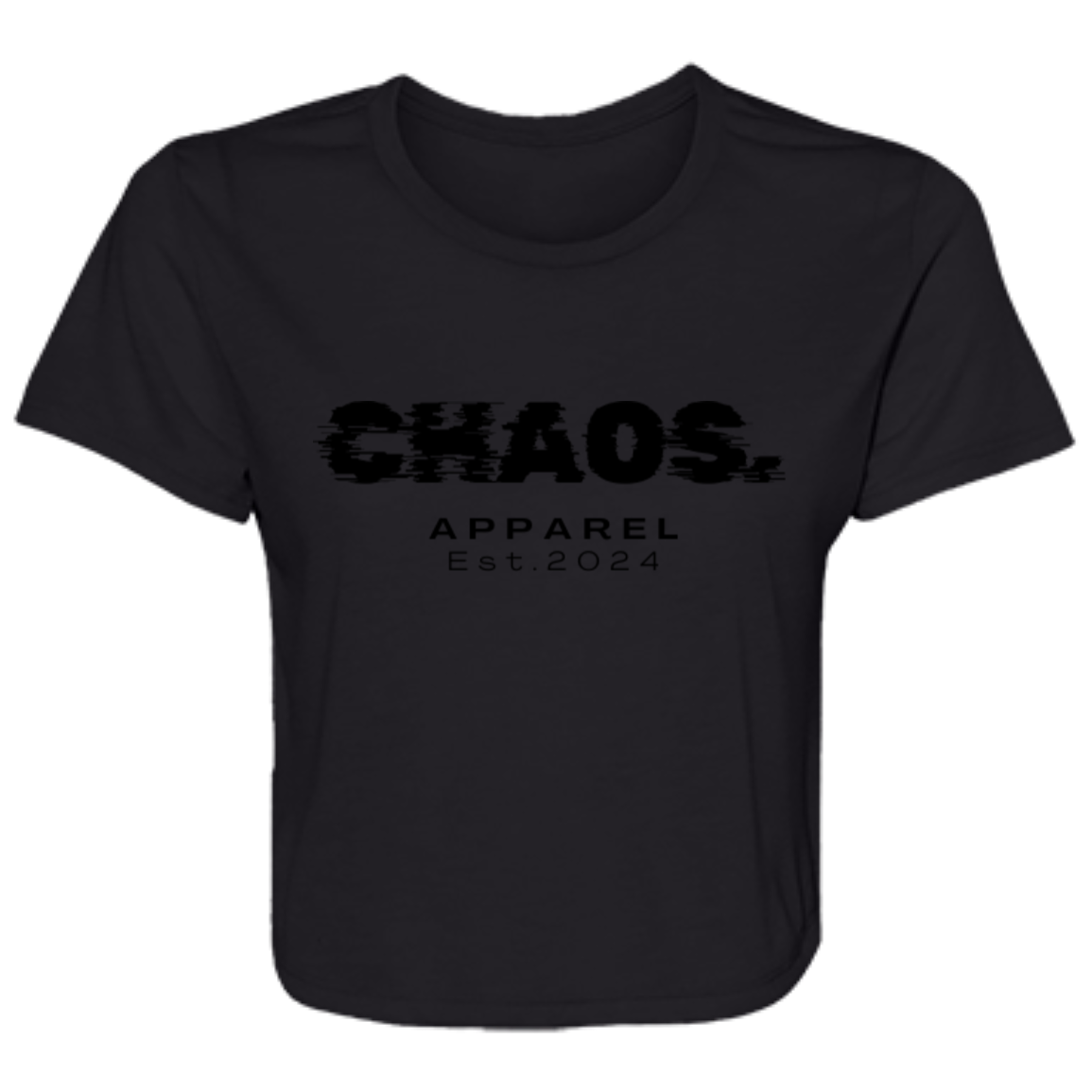 Fade away chaos womens minimal shirt