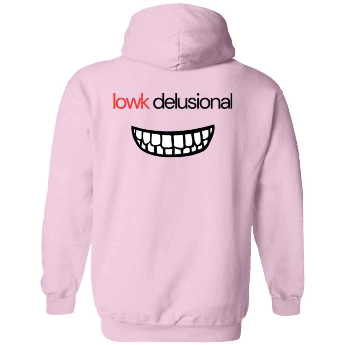 Simple Smile choas. Pullover Hoodie
