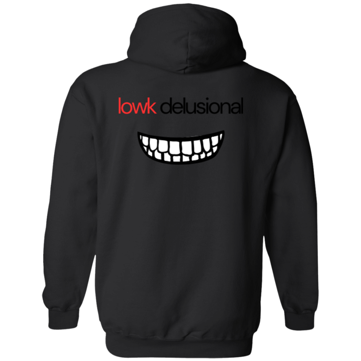 Simple Smile choas. Pullover Hoodie