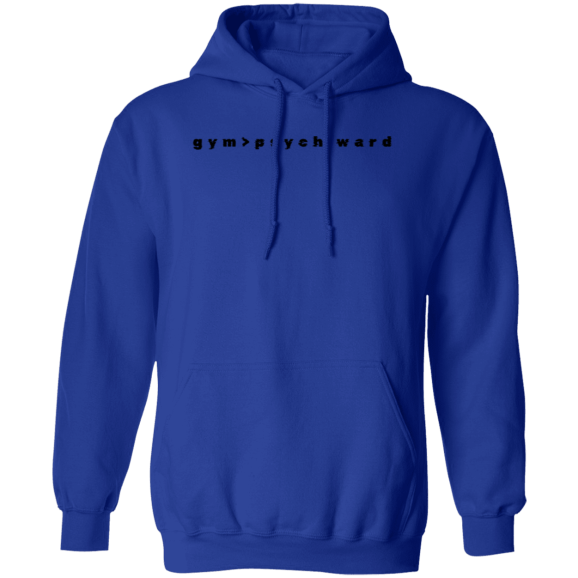 Type hoodie quality gymward Unisex