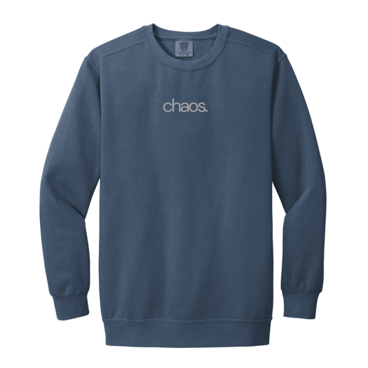 chaos. Cotton Crewneck unisex fit