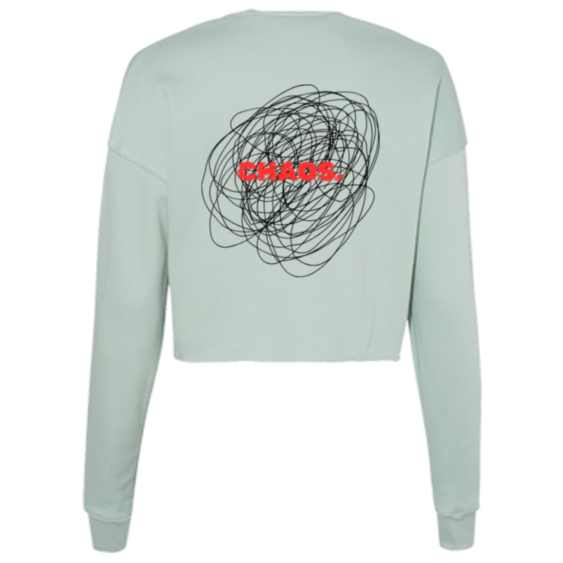 Simple Modern womens cropped Long-sleeve