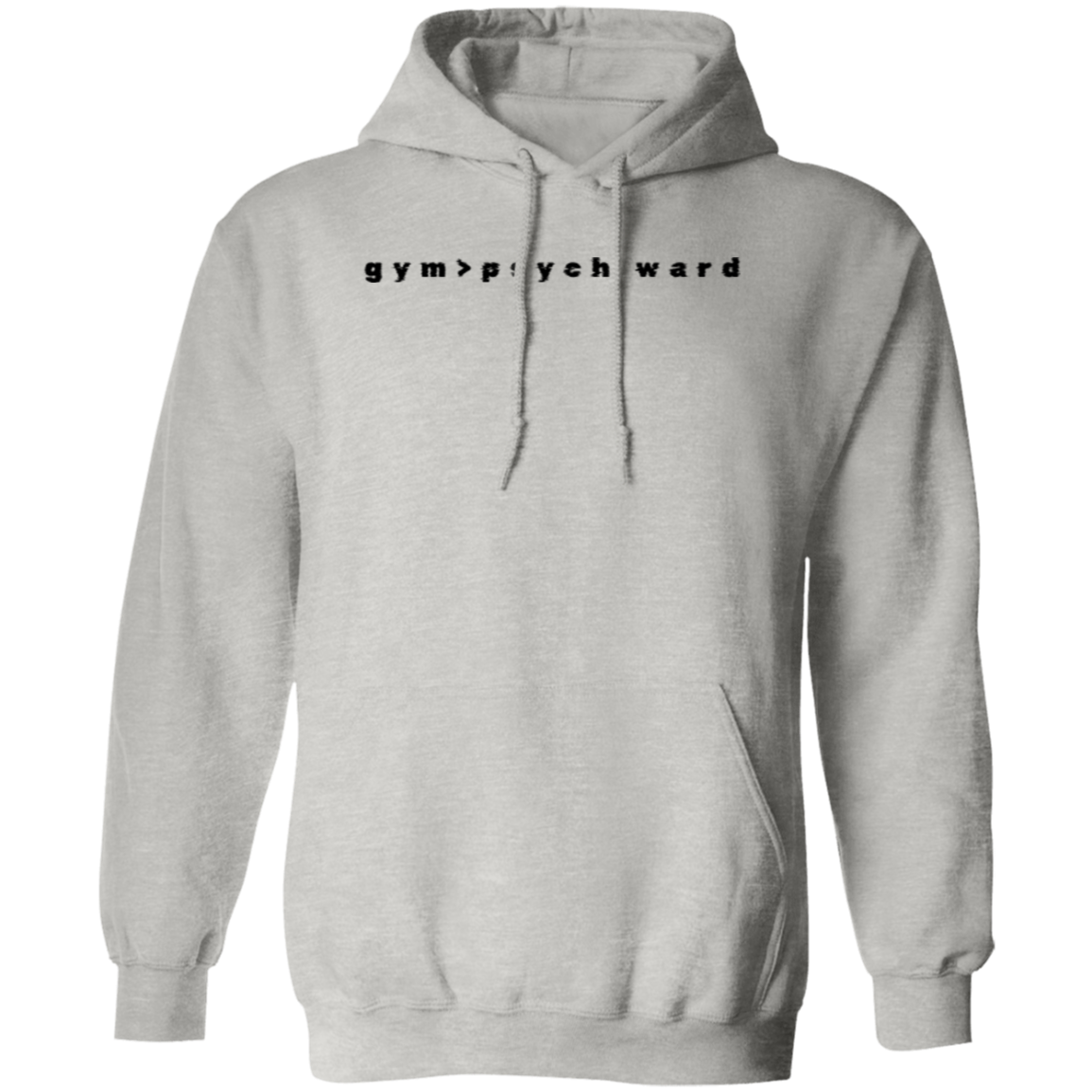 Type hoodie quality gymward Unisex