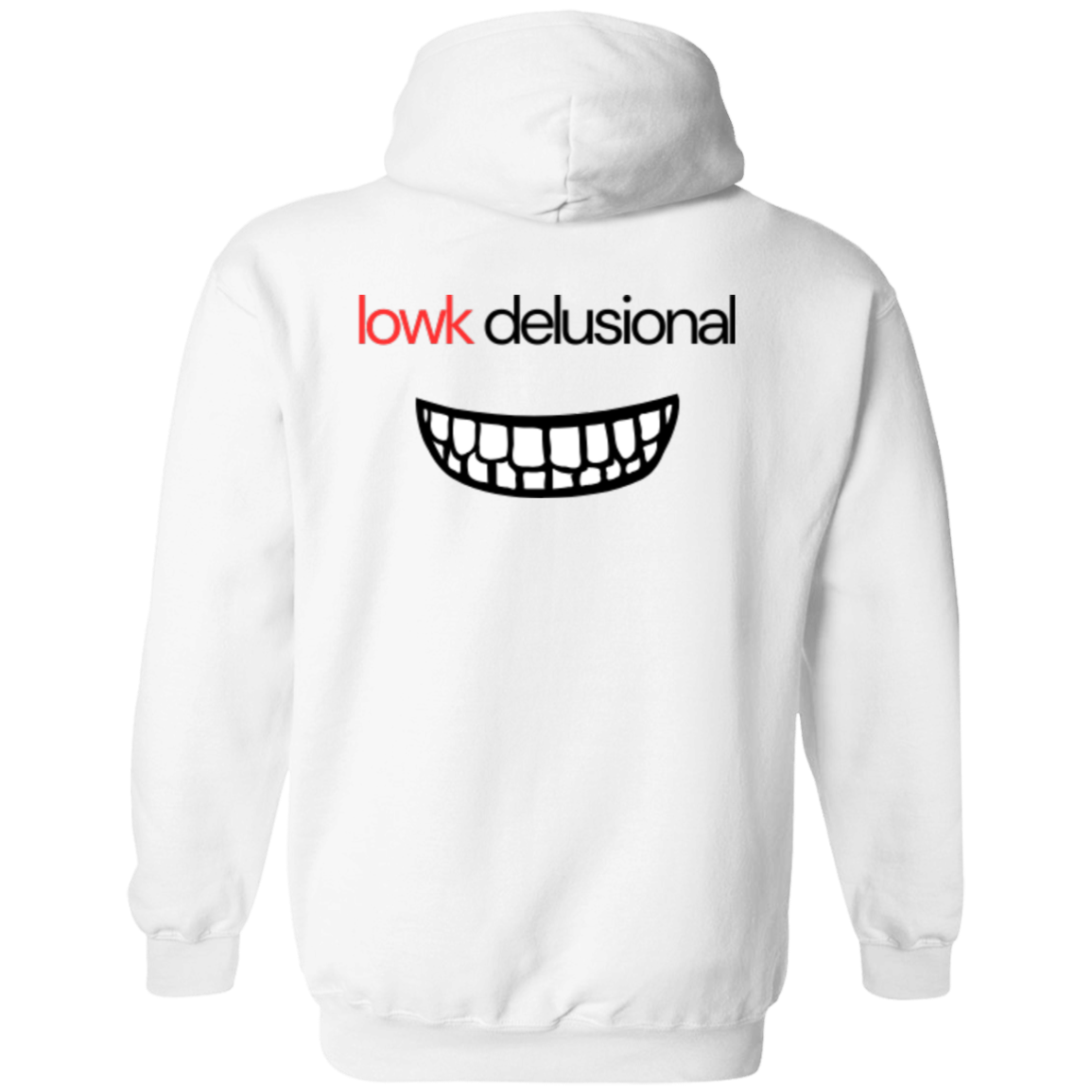 Simple Smile choas. Pullover Hoodie