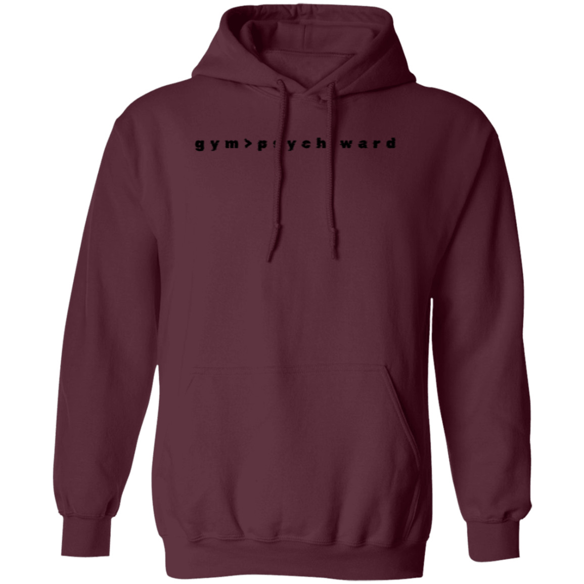 Type hoodie quality gymward Unisex