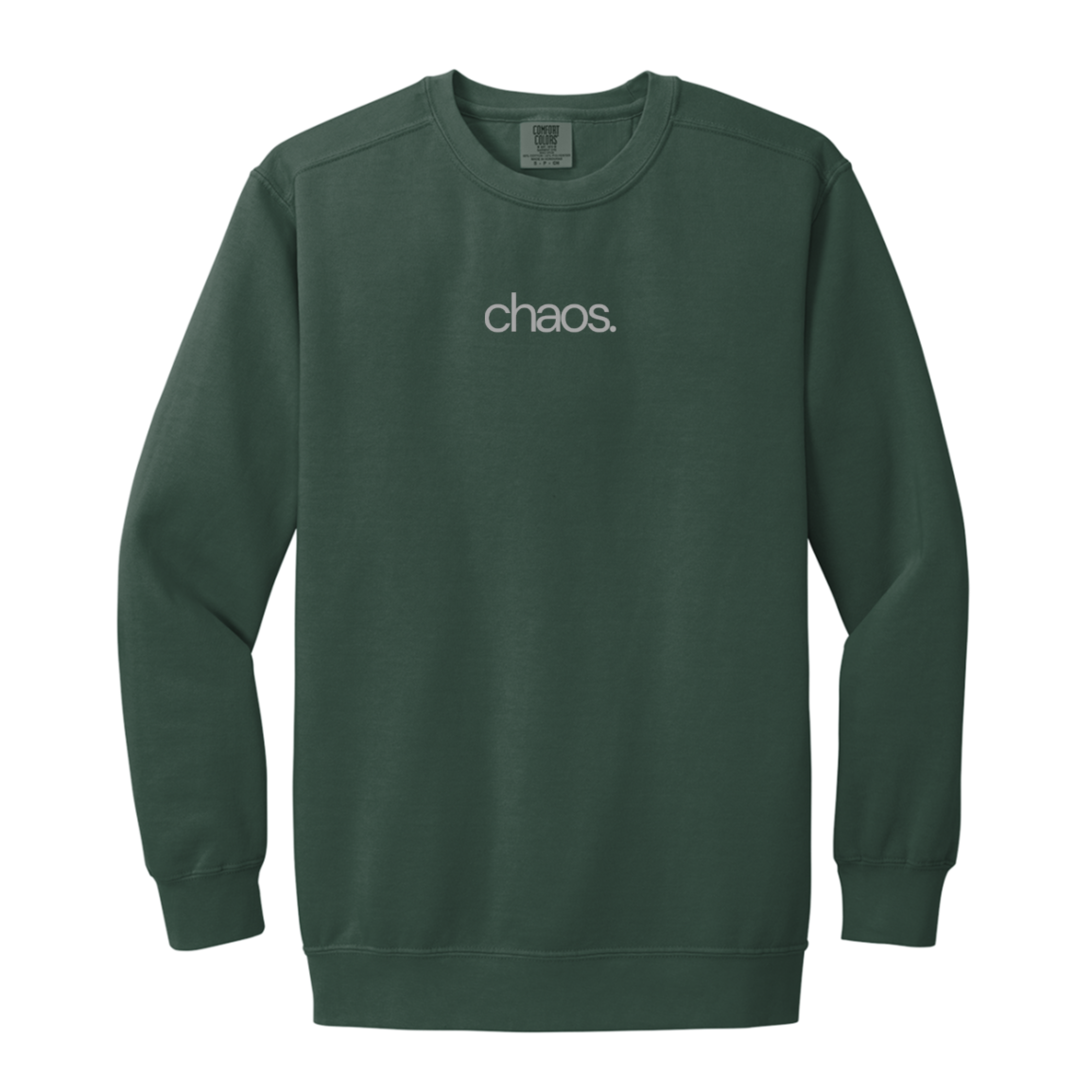 chaos. Cotton Crewneck unisex fit