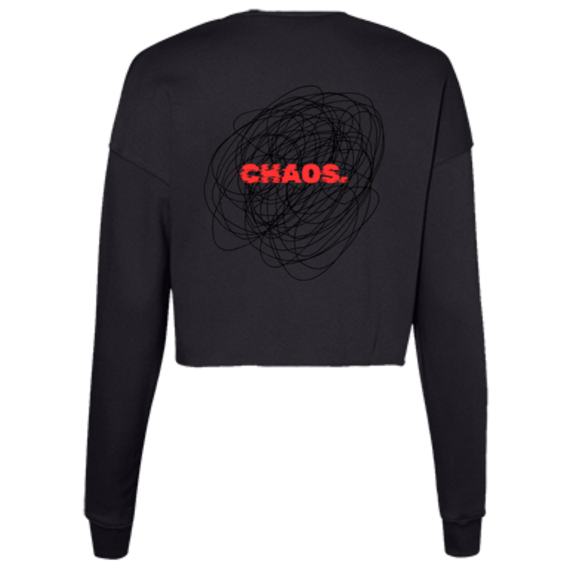 Simple Modern womens cropped Long-sleeve