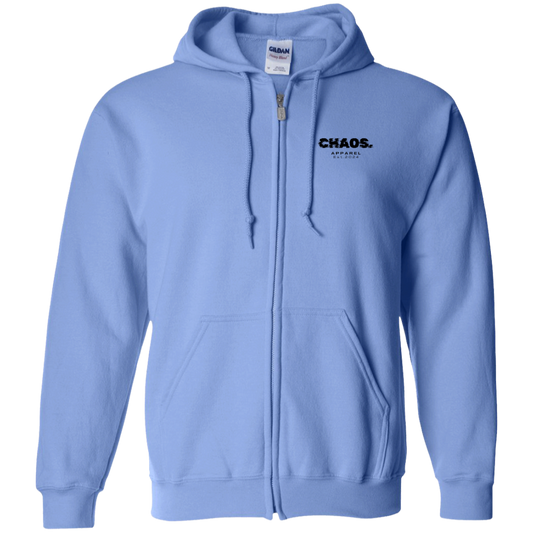Zip Up Hooded Sweatshirt Logo